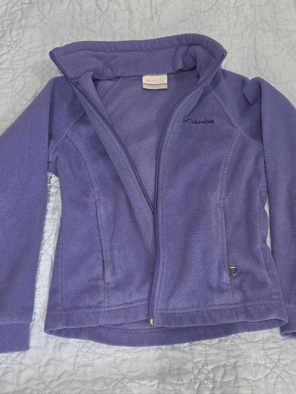 Columbia Fleece Jacket in Lilac Purple - XS